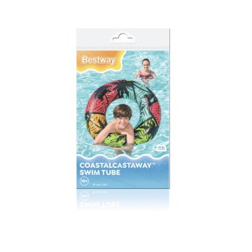 Bestway Надувной круг для пляжа, диаметр 91 см, BES36350 - Home Club