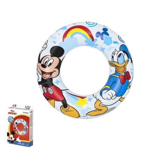 Chomik Надувний Пляжний Колесо Fi 56 Cm Mickey & Friends, BES91004 - Home Club