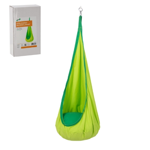 Chomik Підвісний Фотель - Кокон Для Дітей 70 x 150 См Зелений, HAM5271 - Home Club