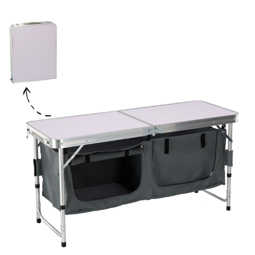 Chomik Складной Кемпинговый Шкаф 120 x 47 x 68 см, OXE8432 - Home Club