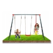 Chomik Садовая Качель (Металлический Каркас + 2 Качели + Гамка) 290 x 180 x 200 См, KRE1067 - Home Club, изображение 2