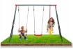 Chomik Садовая Качель (Металлический Каркас + 2 Качели + Гамка) 290 x 180 x 200 См, KRE1067 - Home Club, изображение 11