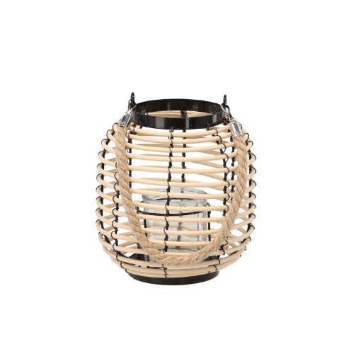 Chomik Фонтан 18 x 20 см со стеклянной вставкой - черно-натуральный, ILS3148 - Home Club