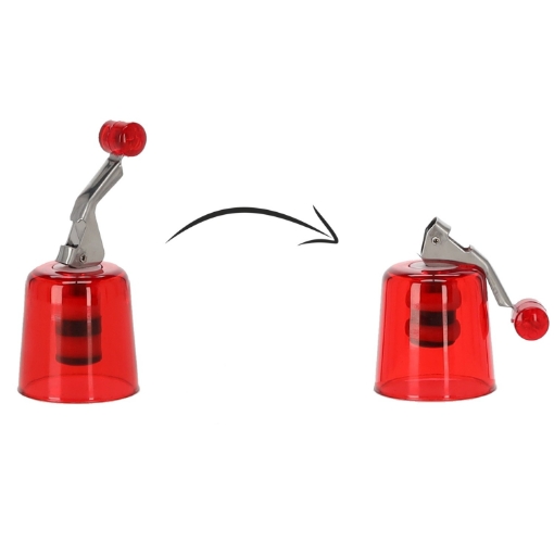 Chomik Корк с зажимом для бутылки с крышкой, HUO6354 - Home Club