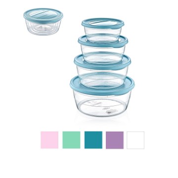 Hobby Life Набор из 4 круглых контейнеров Trend Box (0,3+0,7+1,1+1,75 л), HOB021021 - Home Club