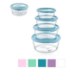 Hobby Life Кпл. 4 Круглих Контейнерів Trend Box (0,3+0,7+1,1+1,75 л), HOB021021 - Home Club