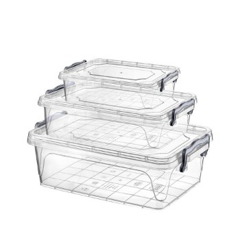 Hobby Life Комплект из 3 прямоугольных контейнеров Mult Ibox (0,6+1,2+2 л), HOB021118 - Home Club