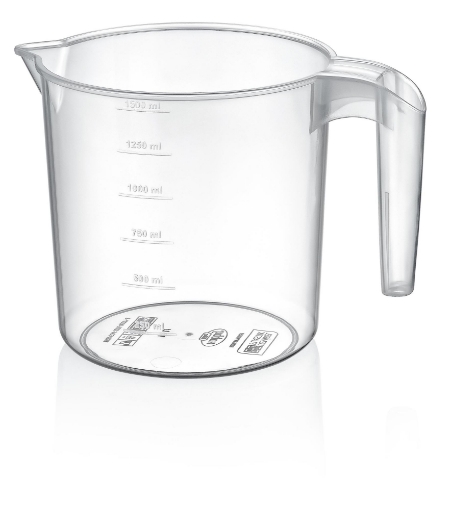 Hobby Life Овальний Прозорий Горщик З Міркою 1,5 Л, HOB081208 - Home Club