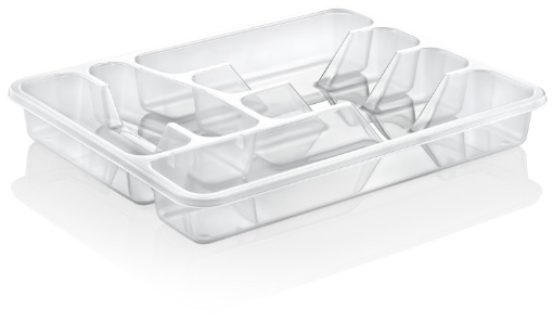 Hobby Life Вкладка Для Ящика Для Столових Приборів Прозора 31x39x5,5 См, HOB041191 - Home Club