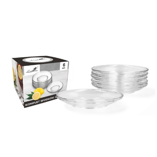 Chomik Набор из 6 светлых тарелок диаметром 10,5 см, JIN100 - Home Club