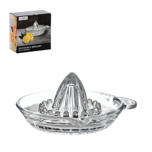 Chomik Стеклянный соковыжималка для цитрусовых, диаметр 13 см, IBO9845 - Home Club