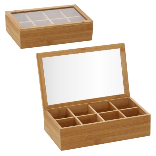 Chomik Ящик для чая с 8 отделениями, MUT6491 - Home Club
