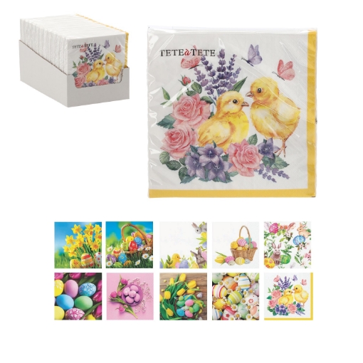 Chomik Праздничные салфетки Пасха/Весна, AKU7703/1 - Home Club