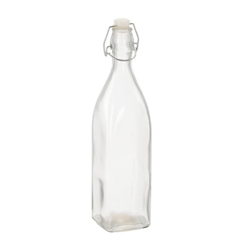 Chomik Бутылка 0,95 Л Квадратная С Механической Пробкой, DUC6277 - Home Club