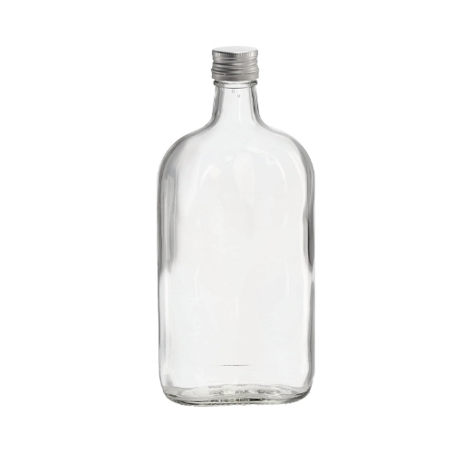 Chomik Бутылка 500 мл плоская + крышка Fi 28, WYG500PŁ - Home Club