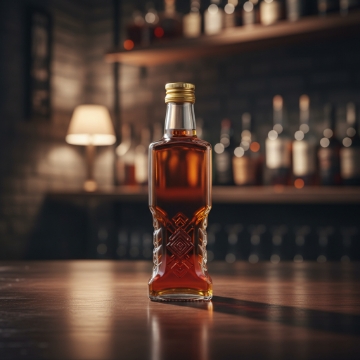 Chomik Бутылка «Украинка» 200 мл с крышкой Fi 28, WYG200UK - Home Club