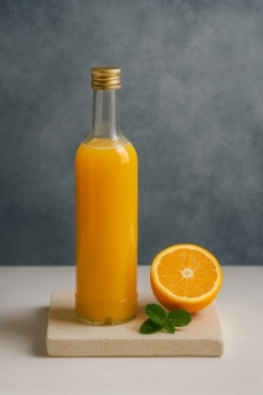 Chomik Кристальная бутылка объемом 500 мл с пробкой диаметром 28 мм, WYG500KR - Home Club