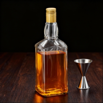 Chomik Бутылка 700 мл Daniels + крышка Fi 28x38,, WYG700D - Home Club