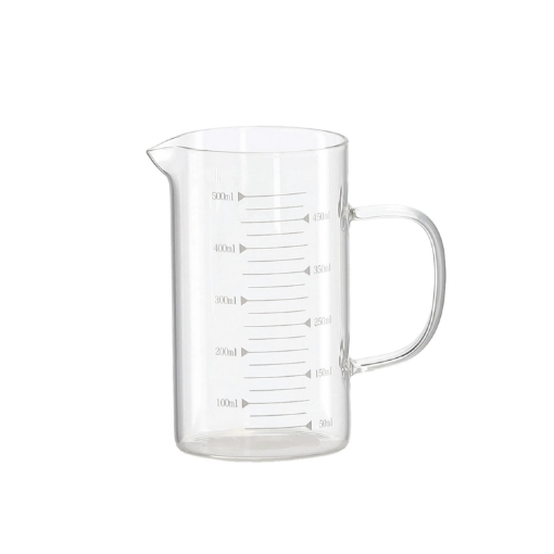 Chomik Стеклянный кувшин объемом 0,5 л с делениями, IDE5605 - Home Club