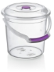 Hobby Life Прозрачное ведро с крышкой 5 л, HOB081183 - Home Club