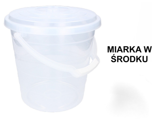 Hobby Life Прозоре Відро З Кришкою 10 Л, HOB081185 - Home Club