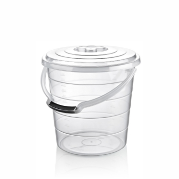 Hobby Life Прозрачное ведро с крышкой, объем 10 л, HOB081185 - Home Club