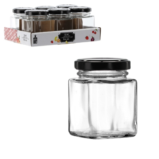 Chomik Банка 150 Мл Квадратна З Металевим Кришкою, ACE1786 - Home Club