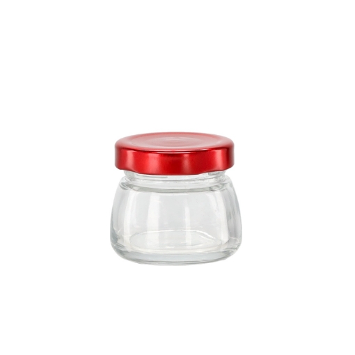 Chomik Банка 75 Мл С Красной Металлической Крышкой, BUS2400 - Home Club