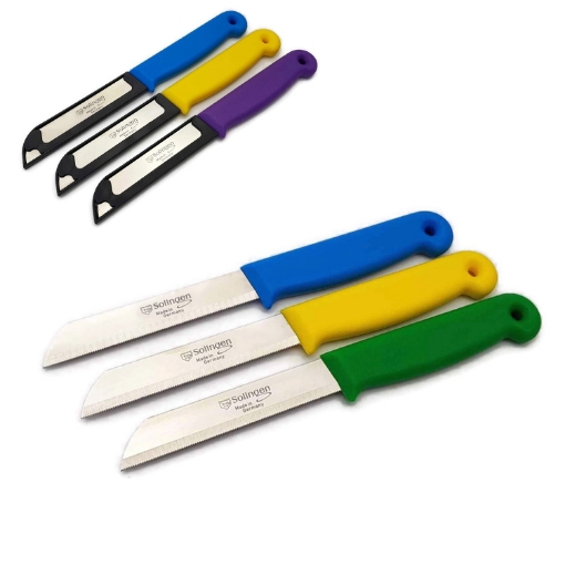 Chomik Нож Solingen 9 см с защитным чехлом, GLO4035 - Home Club