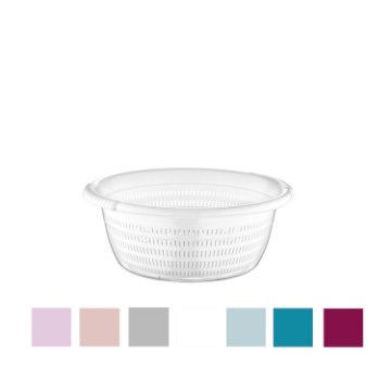 Hobby Life Круглая прозрачная миска Emerald с поддоном 6 л, HOB031089 - Home Club