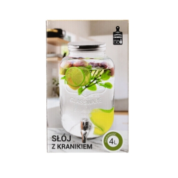 Chomik Банка объемом 4 литра с краном, DUC1029 - Home Club