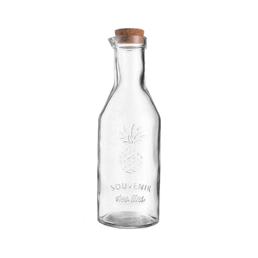 Chomik Карафка / Стеклянная Бутылка 1,1 Л С Пробкой, IDE5751 - Home Club