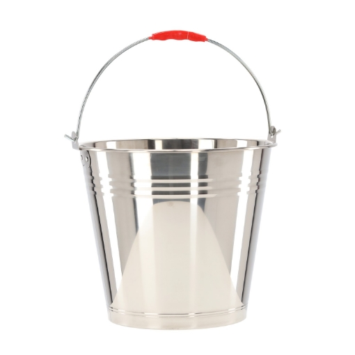 Chomik Нержавеющее Ведро 12 Л, ALI9873 - Home Club