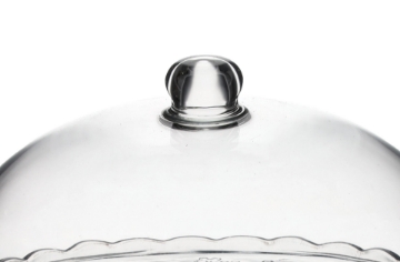 Chomik Поднос С Стеклянной Крышкой, Диаметр 29 см, Высота 21 см, DIO8041 - Home Club