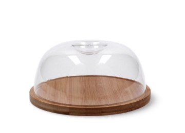 Chomik Круглая доска с крышкой 18x8 см, MUT2353 - Home Club