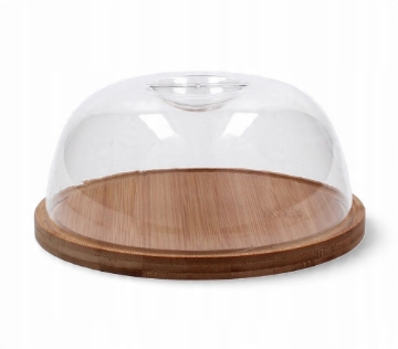 Chomik Круглая доска с крышкой 18x8 см, MUT2353 - Home Club