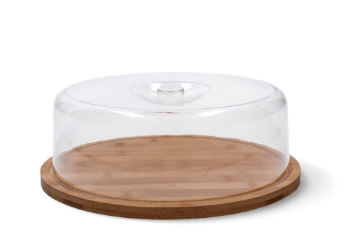 Chomik Круглая доска с крышкой 28x9,5 см, MUT2384 - Home Club