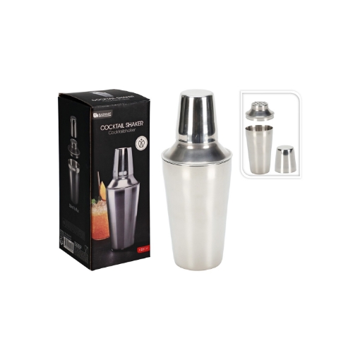 Chomik Нержавеющий Шейкер Для Коктейлей 500 Мл, AMS9056 - Home Club