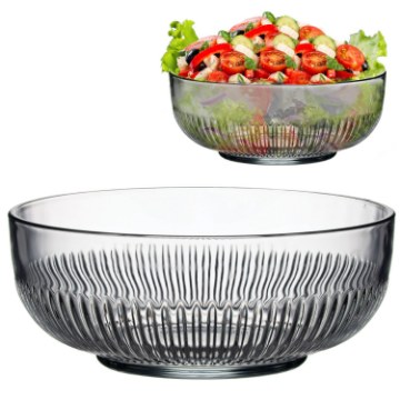 Chomik Скляна салатниця 2,6 л Tokio, ARTTOK295R4 - Home Club