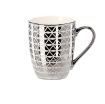 Chomik Фарфоровая Чашка Серебряно-Белая 340 Мл, Различные Дизайны, LIL6219 - Home Club, изображение 2
