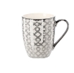 Chomik Фарфоровая Чашка Серебряно-Белая 340 Мл, Различные Дизайны, LIL6219 - Home Club, изображение 4