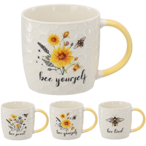 Chomik Фарфоровая Чашка 355 Мл «Пчелка» С Различными Узорами, LIL6019 - Home Club