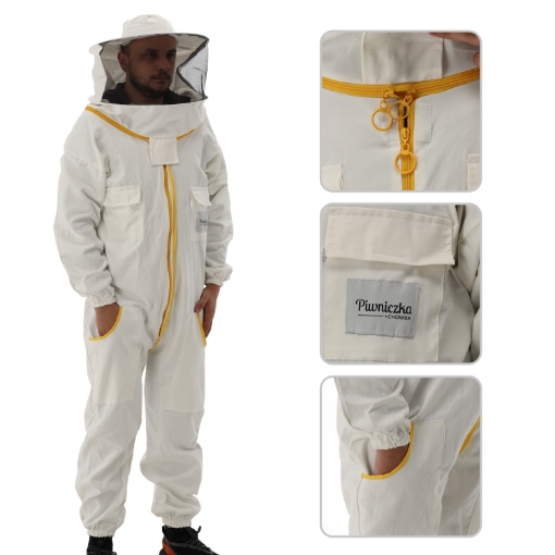 Chomik Комбинезон Пчеловода Размер «L», BEE7668 - Home Club