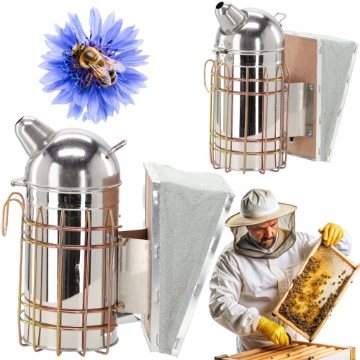 Chomik Пчеловодческий дымарь из нержавеющей стали, 26 см, BEE9518 - Home Club