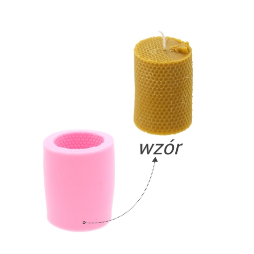 Chomik Силіконова Форма Для Свічок Валець З Бджолою, BEE2649 - Home Club