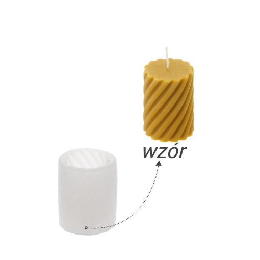 Chomik Силиконовая форма для свечей «Спираль», BEE2823 - Home Club