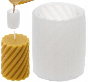 Chomik Силиконовая форма для свечей «Спираль», BEE2823 - Home Club