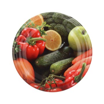 Chomik Кпл. 10 Кришок Fi100 Декор, CAPKPL100D - Home Club