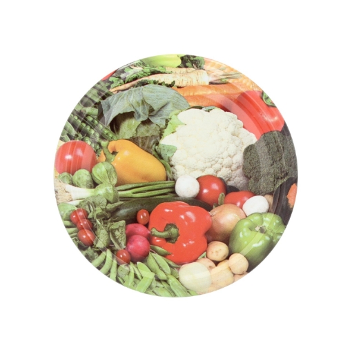 Chomik Kpl. 10 Крышек Fi 82 Овощи-Цветная Капуста/9522/6656/2108/, CAPKPL82WA4 - Home Club