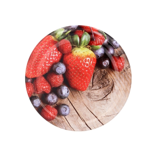 Chomik Kpl.10 Крышка Fi82 Фрукты /9512/, CAPKPL82OW18 - Home Club